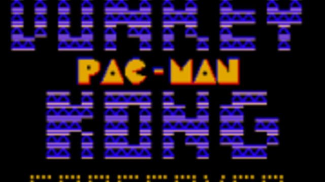 Donkey Kong Pac-Man Crossover Screenshot