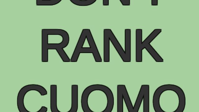 Don't Rank Cuomo Screenshot