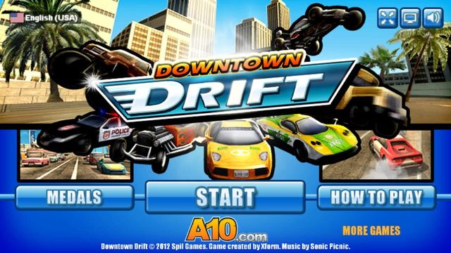 Downtown Drift Screenshot