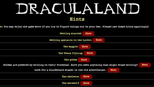 Draculaland Screenshot