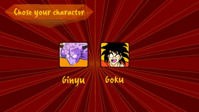 Dragon Ball Z: Pong Screenshot