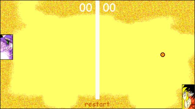 Dragon Ball Z: Pong Screenshot