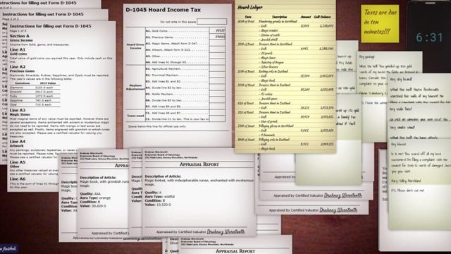 Dragon Tax Return Simulator 2015 screenshot 1