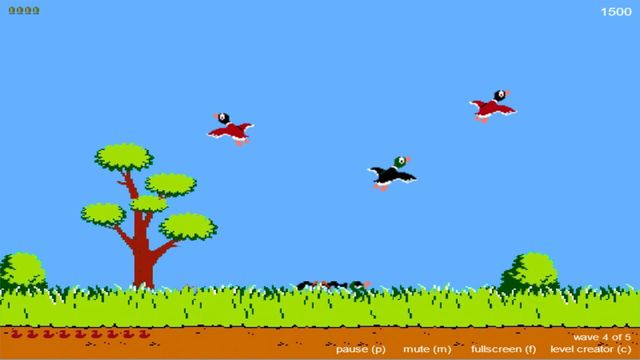 Duck Hunt JS Screenshot