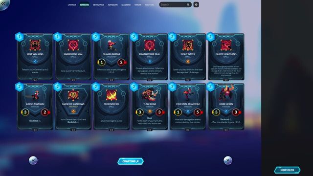 Duelyst Origins Screenshot