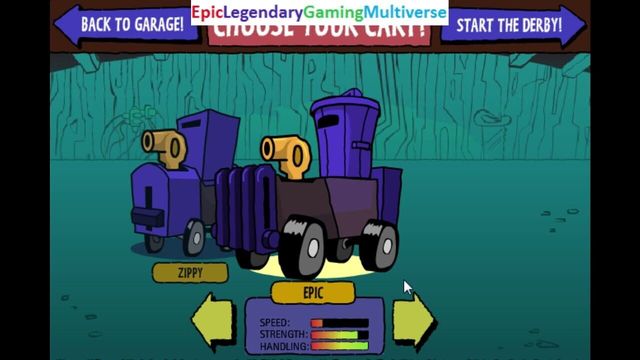 Ed, Edd n Eddy: Cul de Sac Smash II - Wheels Of Fury Screenshot