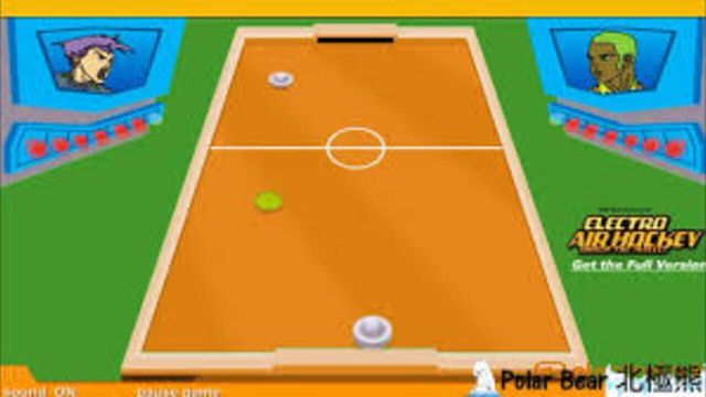 Electro Air Hockey Screenshot