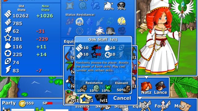 Epic Battle Fantasy 4 Screenshot