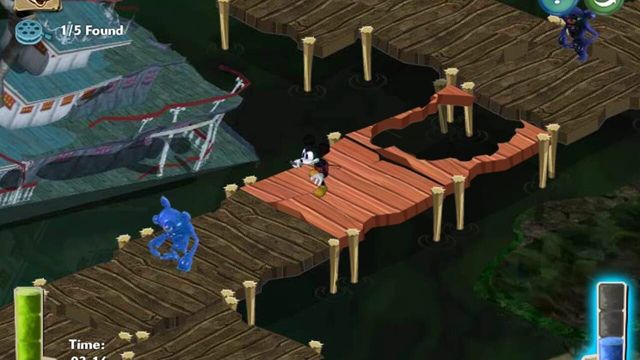 Epic Mickey: Path Painter Screenshot