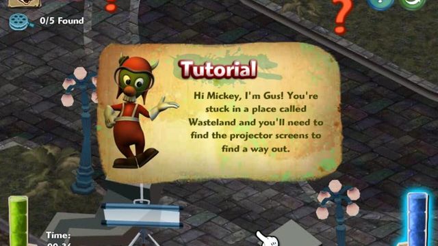 Epic Mickey: Path Painter Screenshot