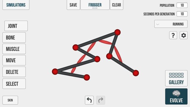 Evolution Screenshot