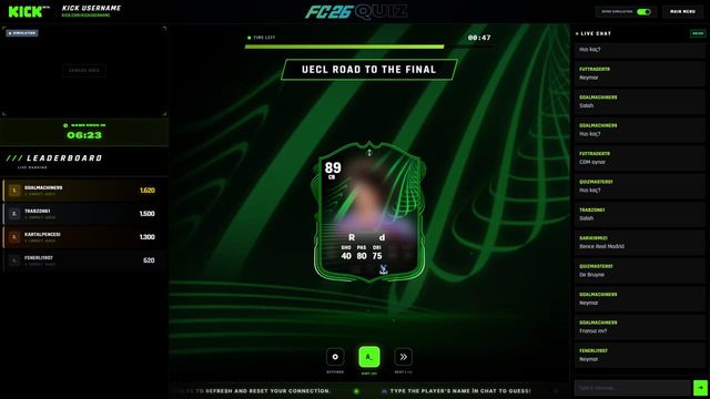 FC 26 Quiz Screenshot