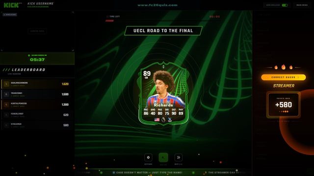 FC 26 Quiz Screenshot