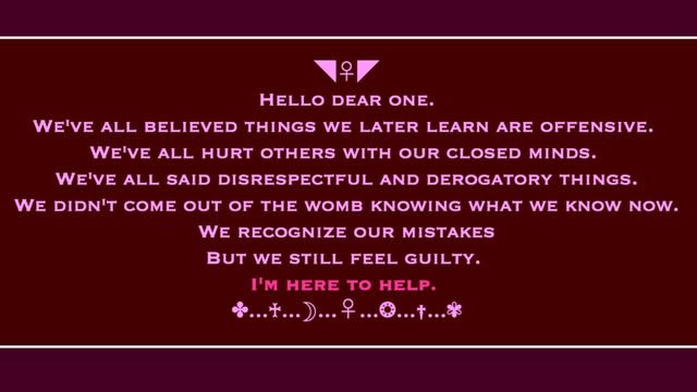 Feminist Confessional screenshot 3