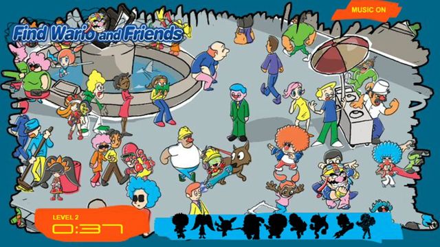 Find Wario and Friends Screenshot