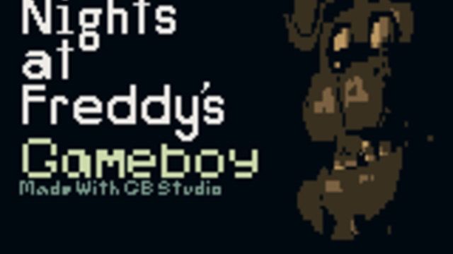 Five Nights at Freddy's Gameboy Screenshot