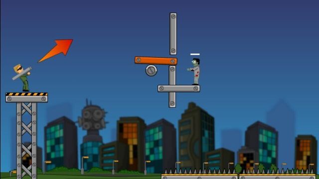 Flaming Zombooka screenshot 1