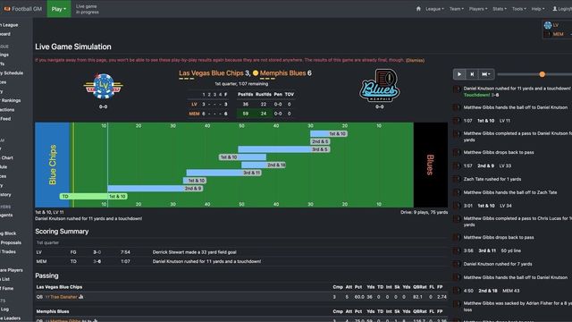 Football GM Screenshot