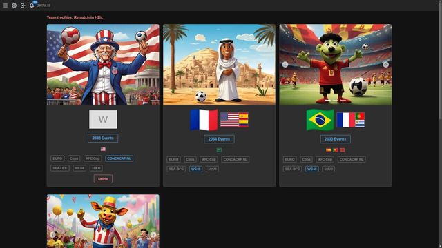 Forever World Cup Simulator Screenshot