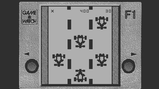 Formula 1 Game & Watch Playdate version Screenshot