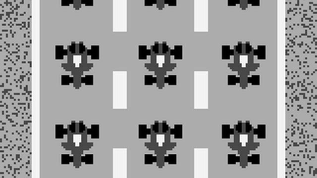 Formula 1 Game & Watch: WASM-4 Version Screenshot