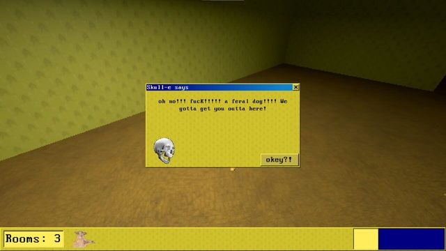 Four Hundred Feral Dogs In The Backrooms Screenshot