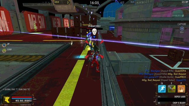 Freefall Tournament Screenshot