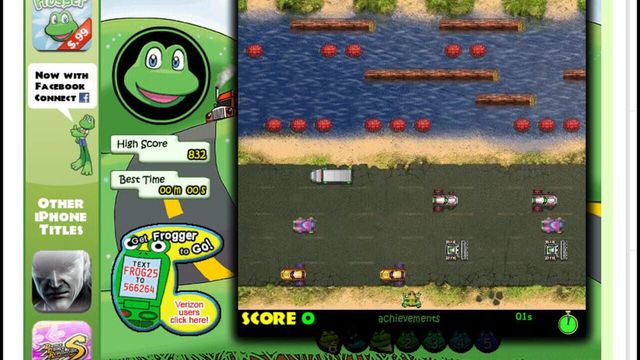 Frogger Screenshot