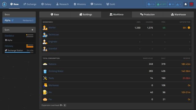 Galactic Tycoons Screenshot
