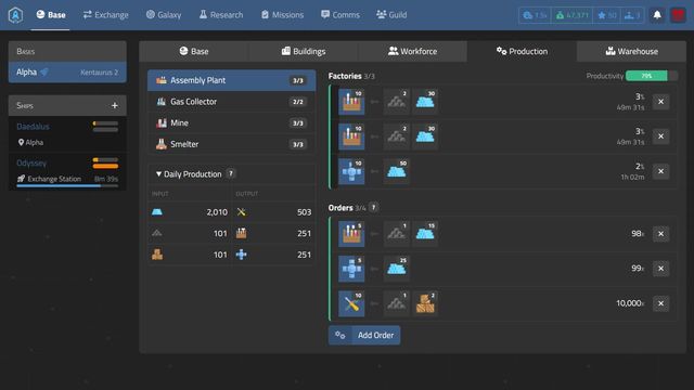 Galactic Tycoons Screenshot