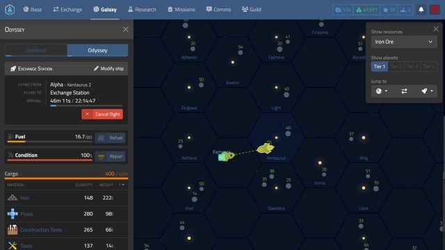 Galactic Tycoons Screenshot