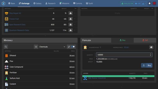 Galactic Tycoons Screenshot