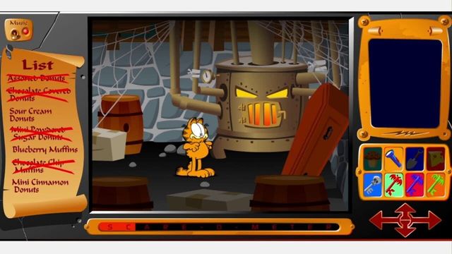 Garfield's Scary Scavenger Hunt 2 Screenshot