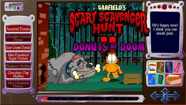 Garfield's Scary Scavenger Hunt 2 Screenshot