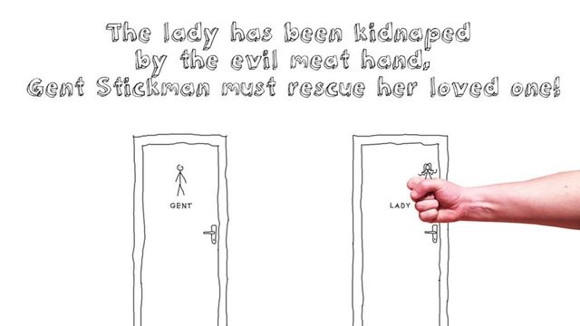 Gent Stickman vs Evil Meat Hand screenshot 3