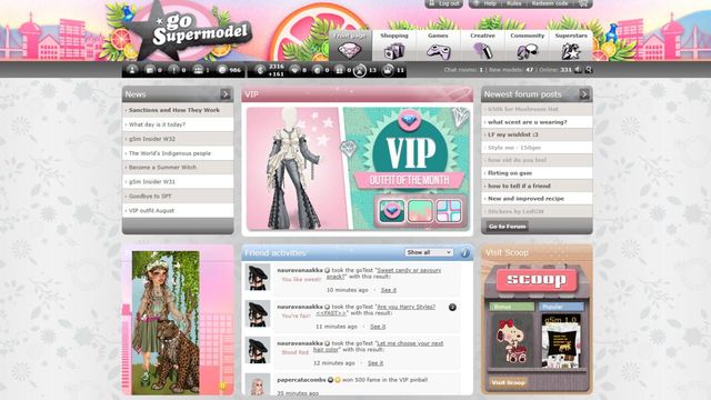 GoSupermodel screenshot 1