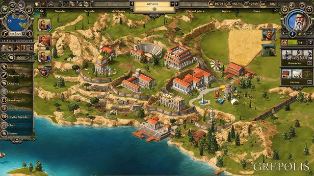 Grepolis Screenshot