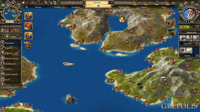 Grepolis Screenshot