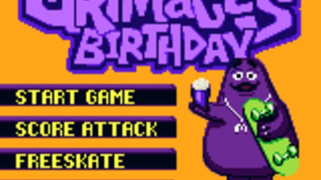 Grimace's Birthday Screenshot