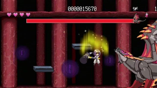 Guild no Uketsukejou desu ga, Yoko-scroll game ni natta no de Boss wo solo toubatsu shiyou to omoimasu. Screenshot
