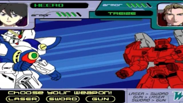 Gundam Wing: Wing Assault Screenshot