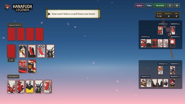Hanafuda Legends Screenshot
