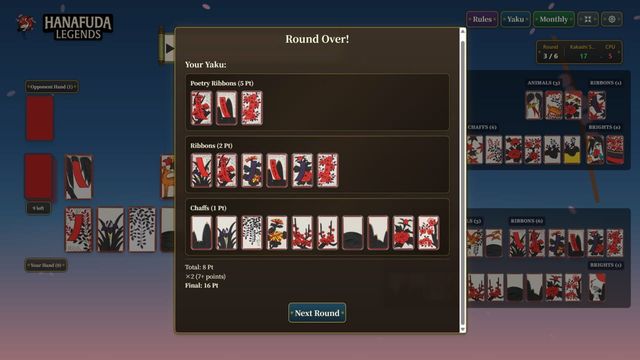 Hanafuda Legends Screenshot