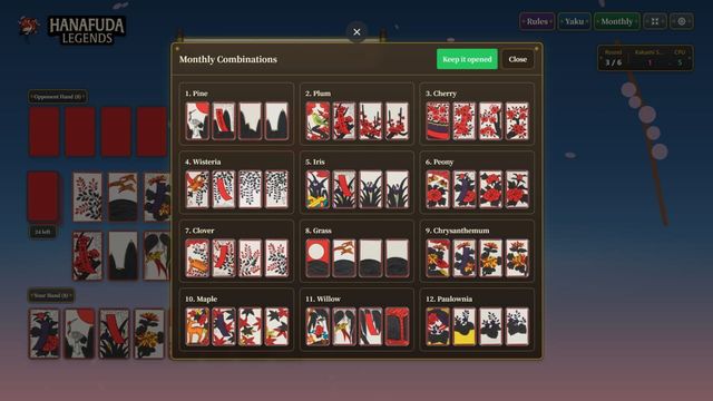 Hanafuda Legends Screenshot