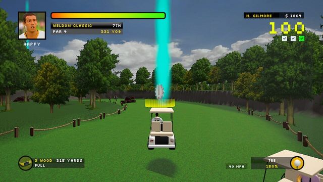 Happy Gilmore Golf Mayhem ‘98 Demo Screenshot