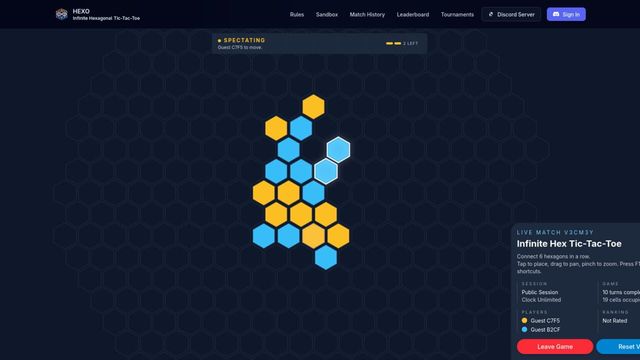 HeXO screenshot 1
