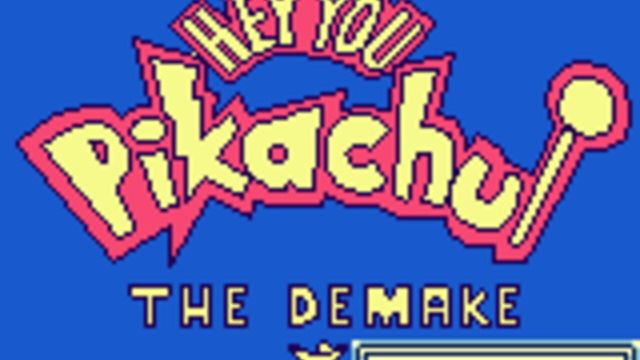 Hey You, Pikachu! Demake screenshot 2