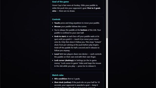 Hover Cup screenshot 1