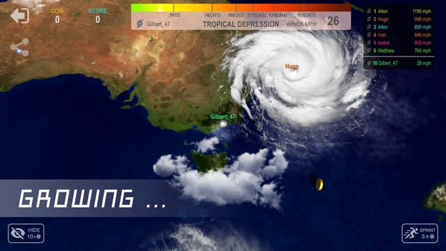 Hurricane.io Screenshot