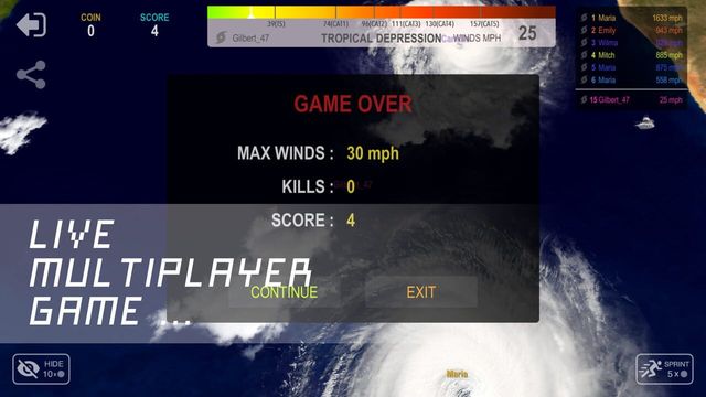 Hurricane.io Screenshot